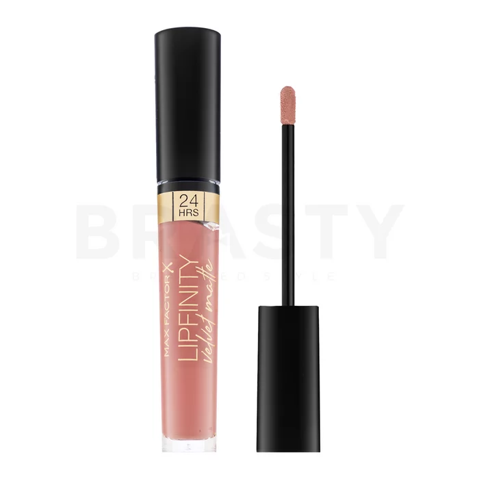 Max Factor Lipfinity Velvet Matte Lipstick folyékony rúzs mattító hatásért 070 Vintage Caramel 4 ml