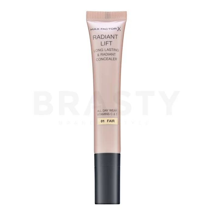 Max Factor Radiant Lift Long Lasting Radiance Concealer tekutý korektor pro sjednocenou a rozjasněnou pleť 01 Fair 7 ml