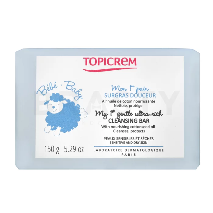 Topicrem Bébé sapun My 1st Gentle Ultra-Rich Cleansing Bar 150 g