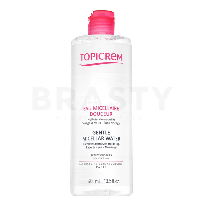 Topicrem Gentle Micellar Water odličovací micelární voda pro normální, smíšenou a citlivou pleť 400 ml