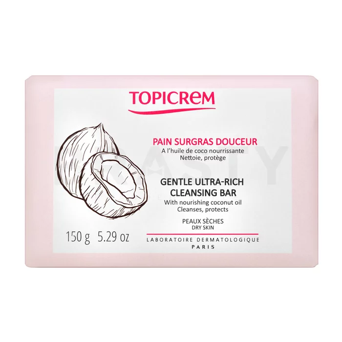 Topicrem Gentle Ultra-Rich Cleansing Bar mýdlo pro suchou pleť 150 g