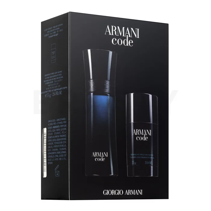 Armani (Giorgio Armani) Code Pour Homme dárková sada pro muže Set II. 75 ml