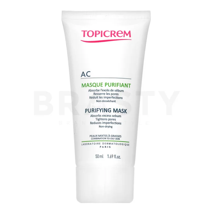 Topicrem AC Purifying Mask čistiaca maska pre mastnú pleť 50 ml