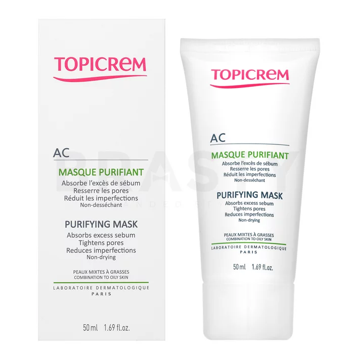 Topicrem AC Purifying Mask čistiaca maska pre mastnú pleť 50 ml