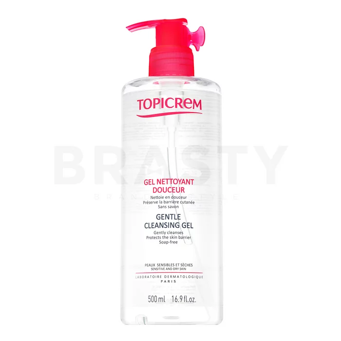 Topicrem Gentle Cleansing Gel Body & Hair čistící gel na vlasy i tělo 500 ml