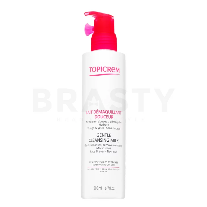 Topicrem Gentle Cleansing Milk cleansing milk for normal, combination and sensitive skin 200 ml