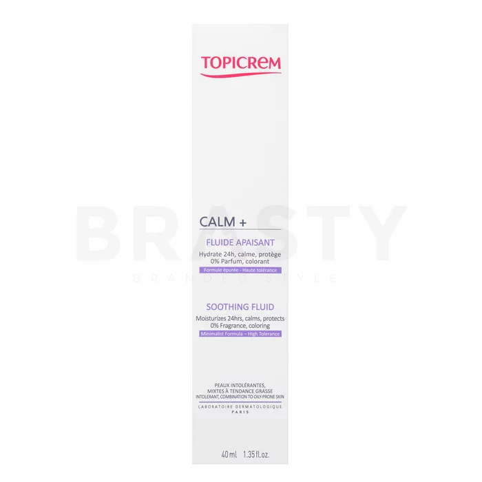 Topicrem Calm+ Soothing Fluid fluid s hydratačním účinkem 40 ml