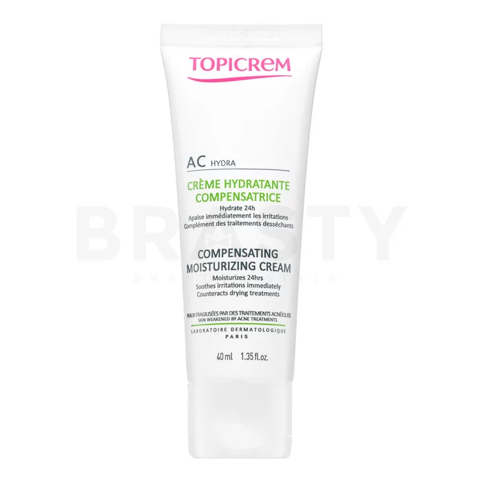 Topicrem AC HYDRA Compensating Moisturizing Cream hydratační krém pro problematickou pleť 40 ml