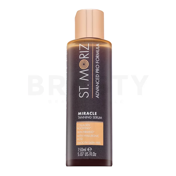 St.Moriz Advanced Pro Formula Miracle Tanning Serum измиващ се бронзър за тяло за уеднаквена и изсветлена кожа 150 ml