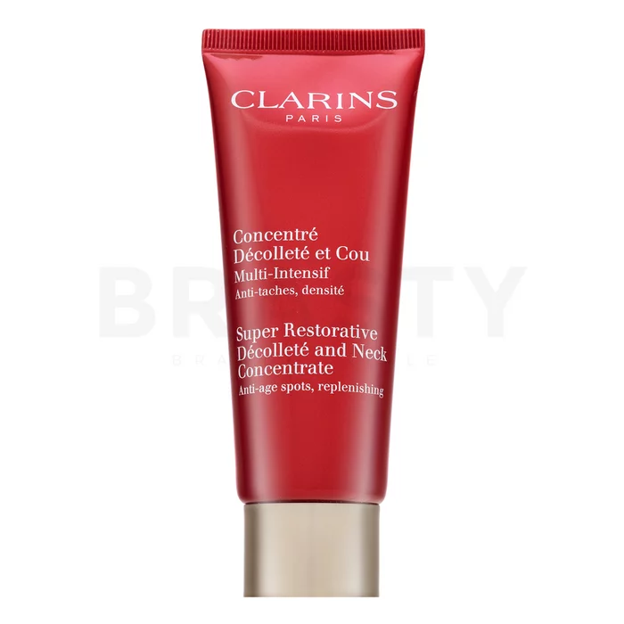 Clarins Super Restorative Décolleté And Neck Concentrate liftingový krém na krk a dekolt pro zralou pleť 75 ml
