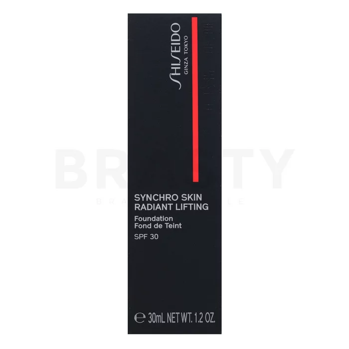 Shiseido Synchro Skin Radiant Lifting Foundation SPF30 - 260 dugotrajna šminka za ujednačenu i prosvijetljenu kožu 30 ml