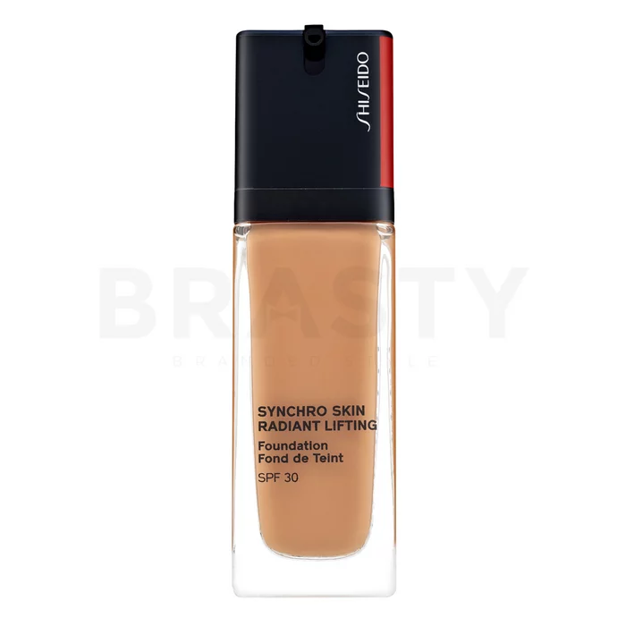 Shiseido Synchro Skin Radiant Lifting Foundation SPF30 - 350 dlouhotrvající make-up pro sjednocenou a rozjasněnou pleť 30 ml