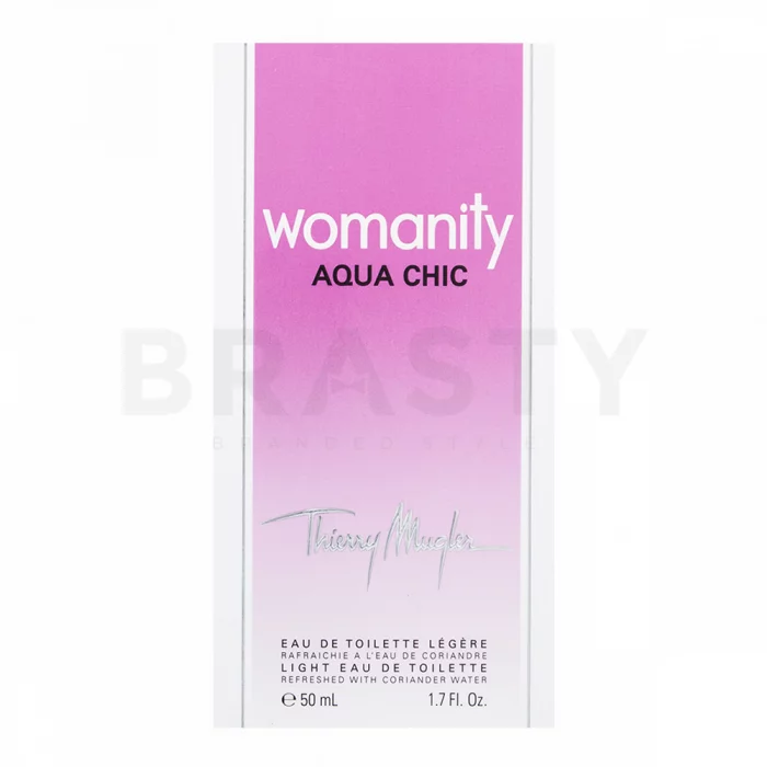 Thierry Mugler Womanity Aqua Chic 2013 toaletná voda pre ženy 50 ml
