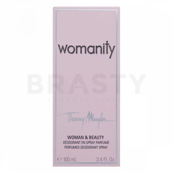 Thierry Mugler Womanity spray dezodor nőknek 100 ml