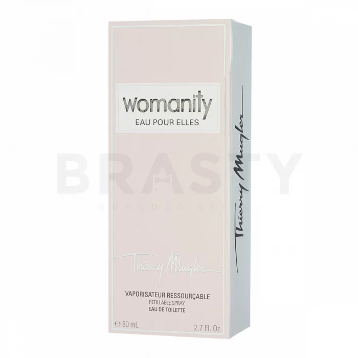 Thierry Mugler Womanity Eau Pour Elles toaletní voda pro ženy 80 ml