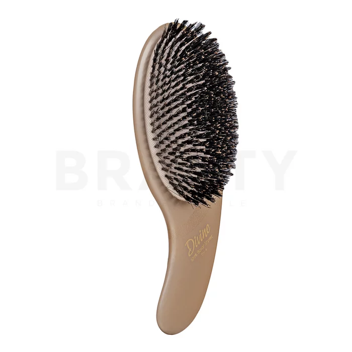 Olivia Garden Divine 100% Boar Styler Brush krtača za lase s ščetinami divjega prašiča