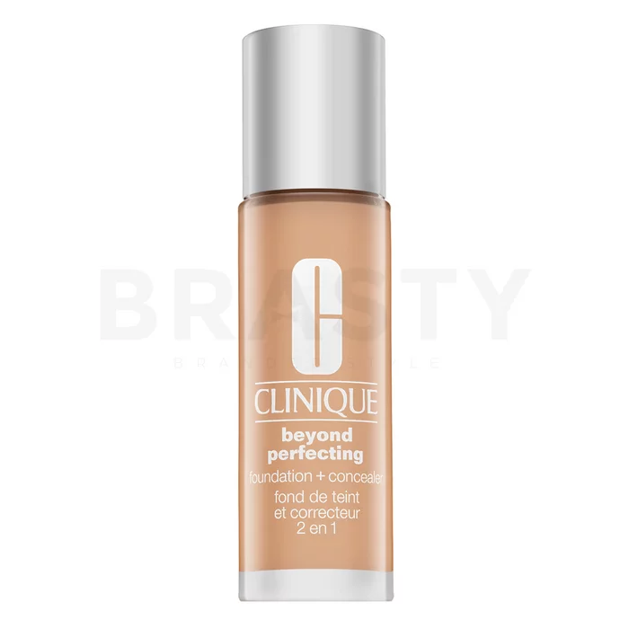 Clinique Beyond Perfecting Foundation & Concealer tekutý make-up pro sjednocenou a rozjasněnou pleť 08 Linen 30 ml