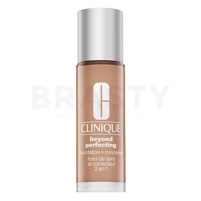 Clinique Beyond Perfecting Foundation & Concealer tekutý make-up pro sjednocenou a rozjasněnou pleť 07 Cream Chamois 30 ml