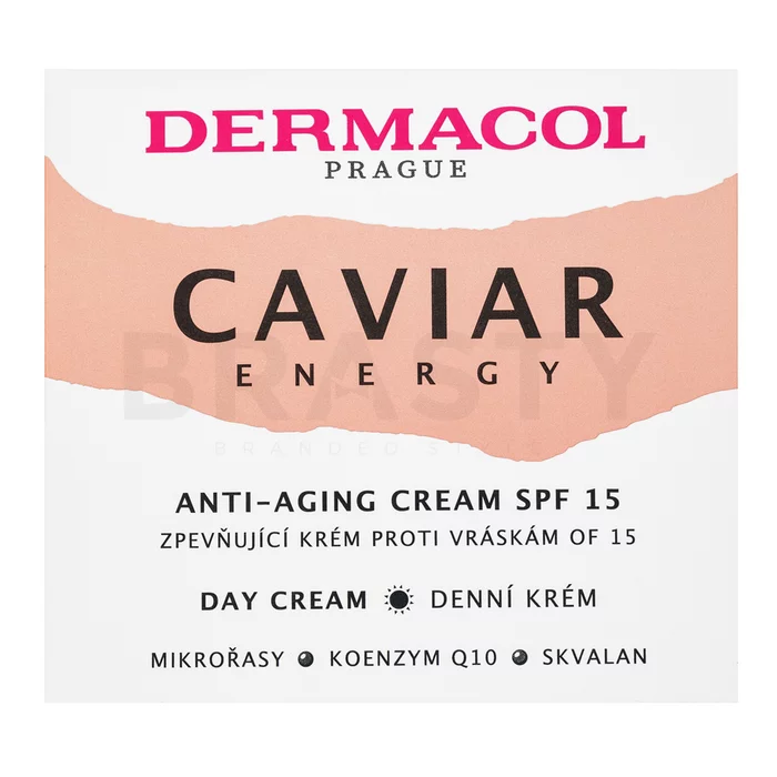 Dermacol Caviar Energy Anti-Aging Day Cream SPF15 pleťový krém proti vráskám 50 ml