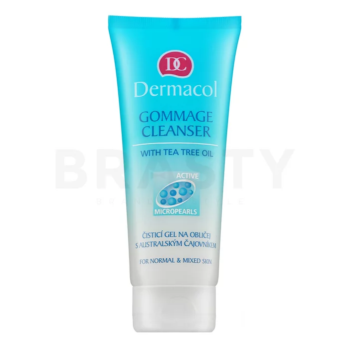 Dermacol Tea Tree Gommage Cleanser čistící gel 100 ml