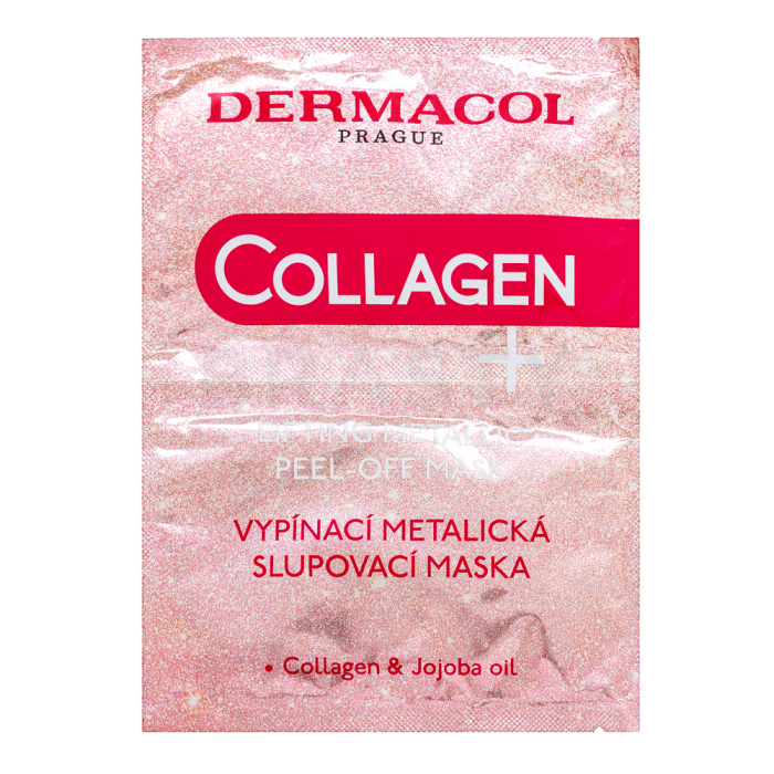 Dermacol Collagen+ maska Lifting Metallic Peel-Off Mask 15 ml