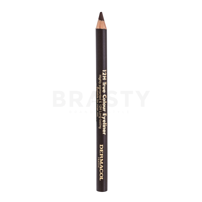 Dermacol 12H True Colour Eyeliner olovka za oči 6 Dark Brown 2 g