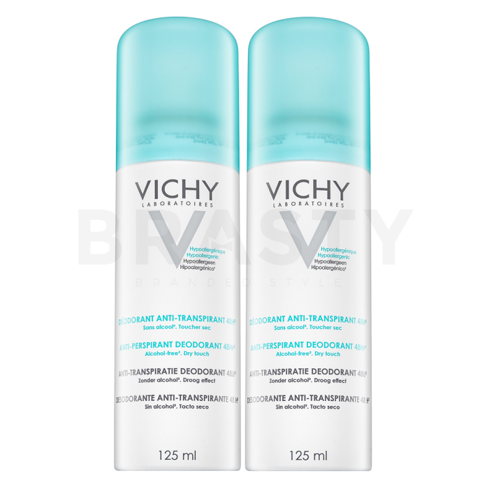 Vichy Deodorant Déodorant Anti-Transpirant 48H 2 x 125 ml
