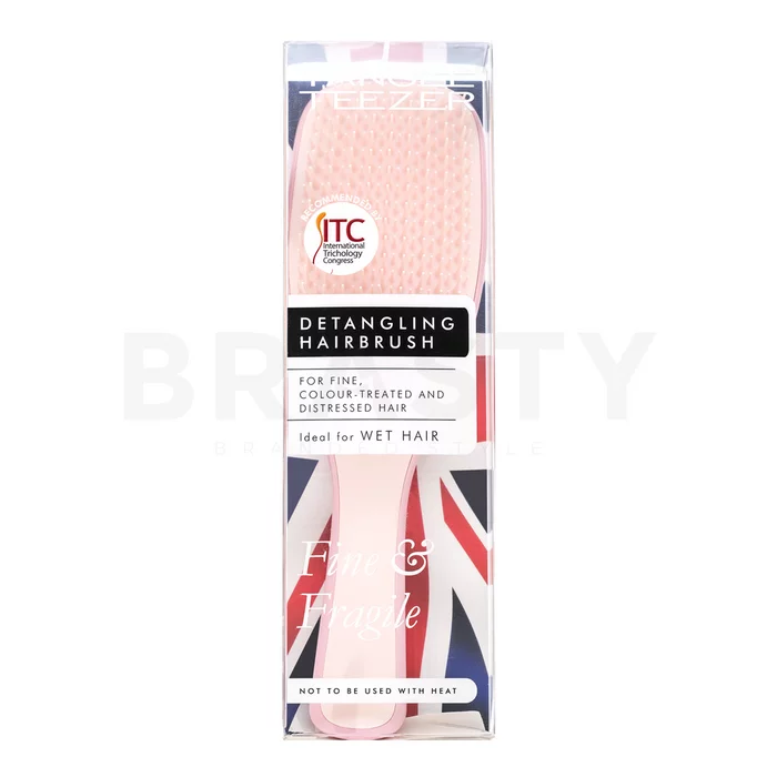 Tangle Teezer Wet Detangler Fine & Fragile kartáč na vlasy pro jemné vlasy Pink