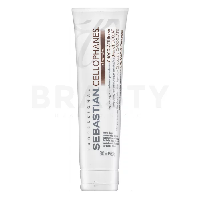 Sebastian Professional Cellophanes Colour Shine maska za poživitev barve Chocolate Brown 300 ml