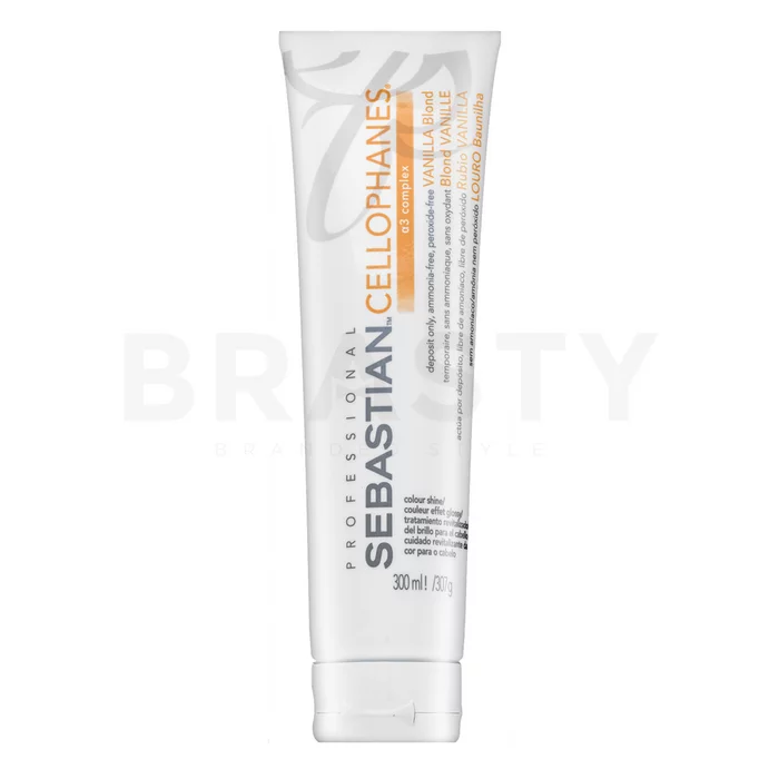 Sebastian Professional Cellophanes Colour Shine maska za poživitev barve Vanilla Blond 300 ml