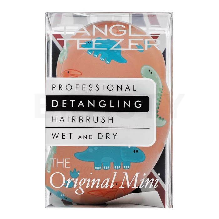 Tangle Teezer The Original Mini kefa na vlasy pre ľahké rozčesávanie vlasov Dino Mighty