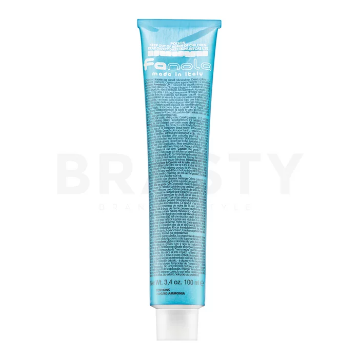 Fanola Colouring Cream professional permanent hair color Silver 100 ml