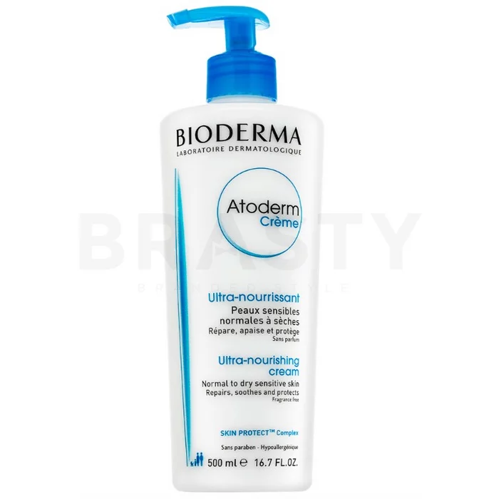 Bioderma Atoderm hydratační krém Créme Ultra-Nourishing 500 ml