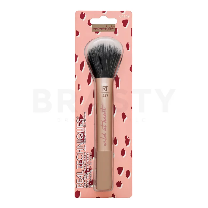 Real Techniques Animalista Duo-Fiber Face Brush štětec na pudr