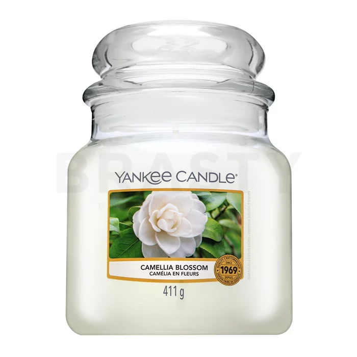 Yankee Candle Camellia Blossom vonná svíčka 411 g