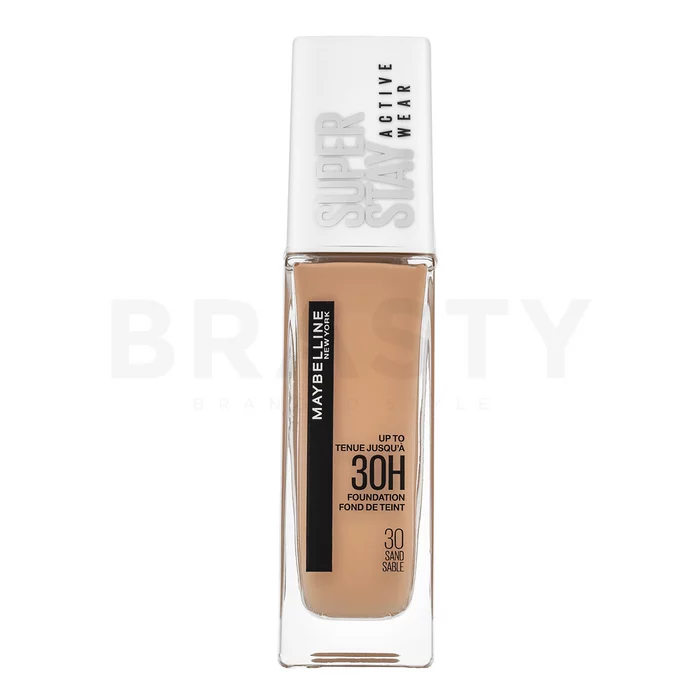 Maybelline Super Stay Active Wear 30H Foundation dlhotrvajúci make-up proti nedokonalostiam pleti 30 Sand 30 ml