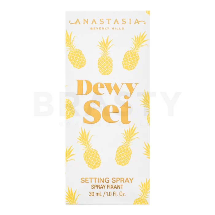 Anastasia Beverly Hills Mini Dewy Set fijador de maquillaje en spray para piel unificada y sensible Pineapple 30 ml
