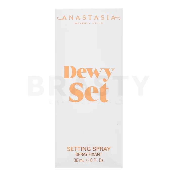 Anastasia Beverly Hills Mini Dewy Set fijador de maquillaje en spray para piel unificada y sensible Coconut-Vanilla 30 ml