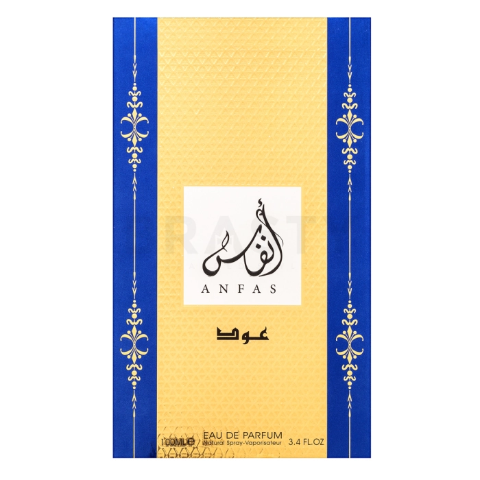 Lattafa Anfas Oud Eau de Parfum for men 100 ml