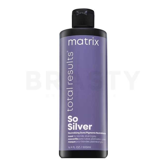 Matrix Total Results Color Obsessed So Silver Mask Маска за неутрализиране на жълтите тонове 500 ml