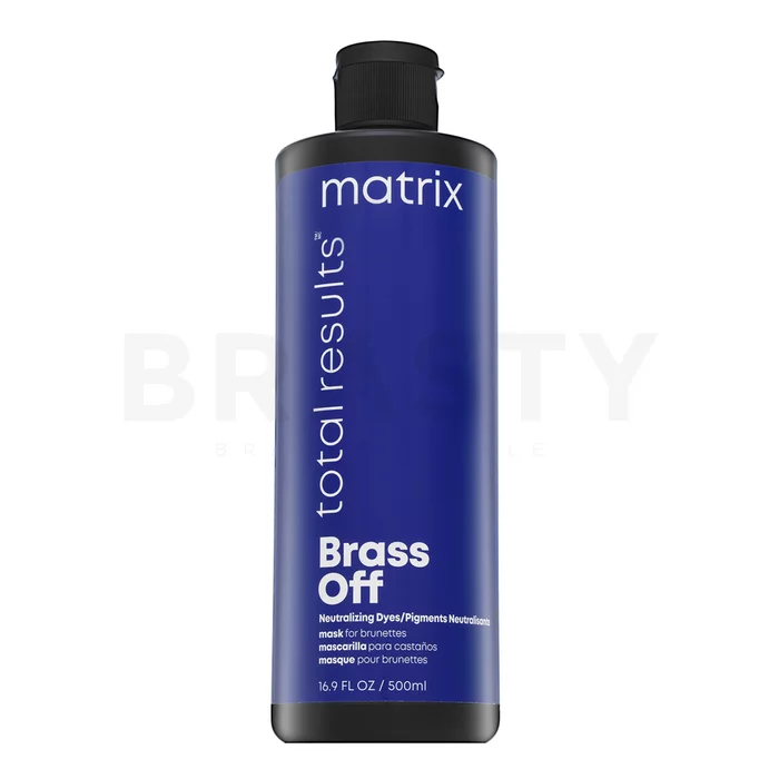 Matrix Total Results Brass Off Pigments Neutralisants Mask neutralizující maska pro barvené vlasy 500 ml