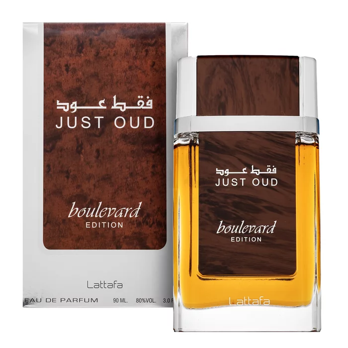 Lattafa Just Oud Boulevard parfémovaná voda unisex 90 ml