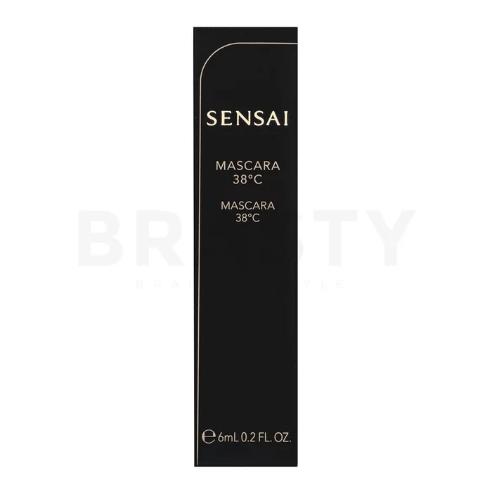 Kanebo Sensai 38°C Mascara M1-Black tusz wydłużająca i pogrubiająca rzęsy Black 6 ml