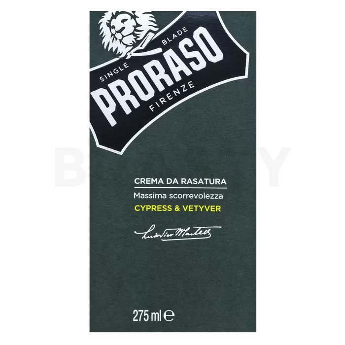 Proraso Cypress And Vetiver Shaving Cream krém na holení 275 ml