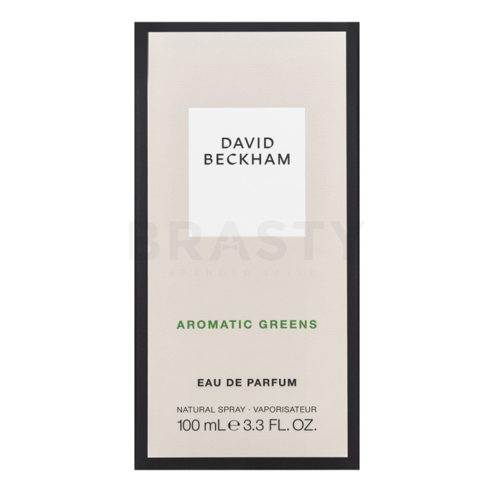 David Beckham Aromatic Greens parfémovaná voda pro muže 100 ml
