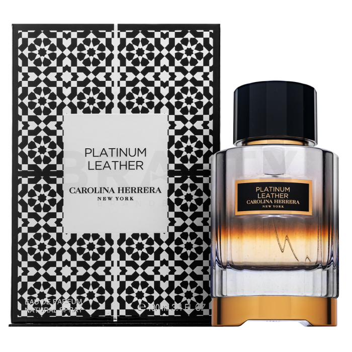 Carolina Herrera Platinum Leather Eau de Parfum uniszex 100 ml