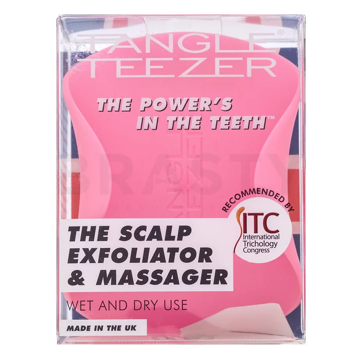 Tangle Teezer The Scalp Exfoliator & Massager masážní kartáč pro pokožku hlavy Pink