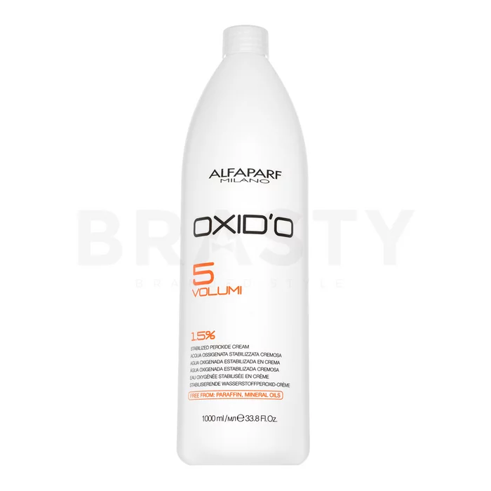 Alfaparf Milano Oxid'o 5 Volumi 1,5% vyvíjecí emulze pro všechny typy vlasů 1000 ml