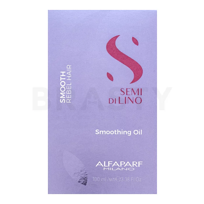 Alfaparf Milano Semi Di Lino Smooth Smoothing Oil glättendes Öl für raues und widerspenstiges Haar 100 ml