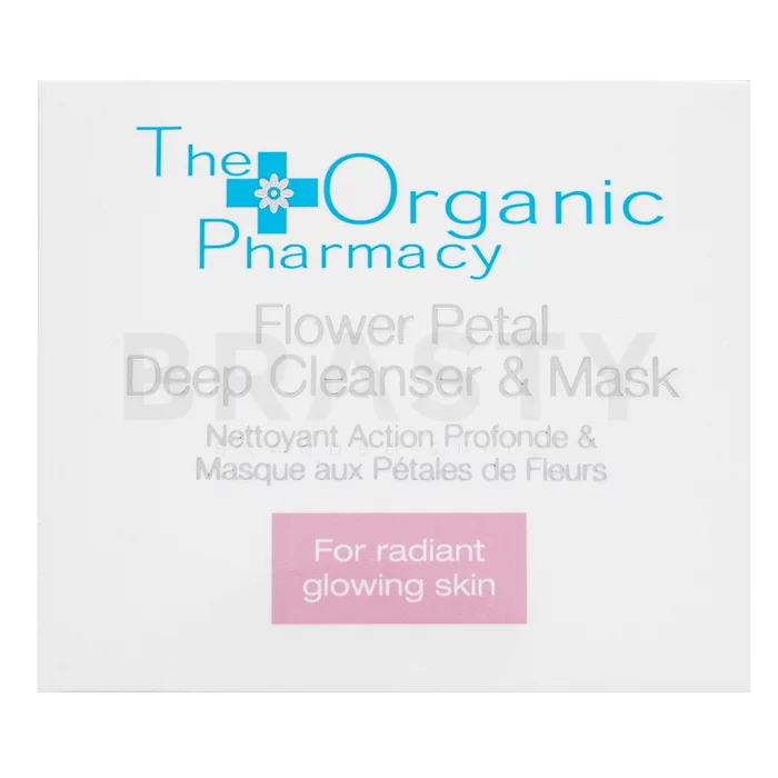 The Organic Pharmacy Flower Petal Deep Cleanser & Exfoliating Mask reinigingsmasker 60 g